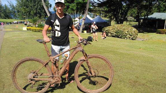 «Me he caído más de tres veces en bici, corriendo me he torcido el tobillo... pero volvería a repetirlo»