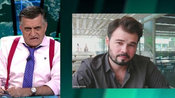 El tremendo zasca de El Gran Wyoming a Rufián | El Correo