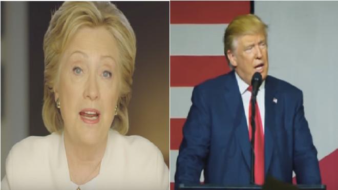 El alegato final de Clinton y Trump en dos minutos