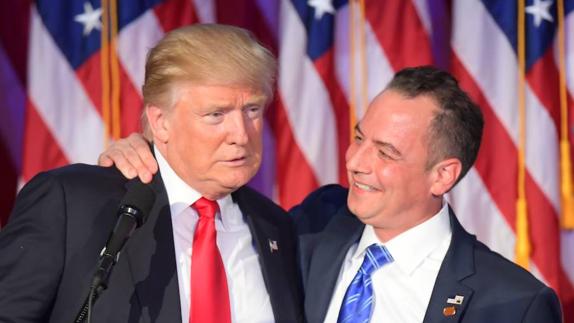 El líder republicano Reince Priebus, jefe de gabinete de Trump