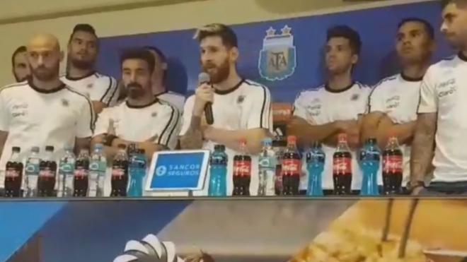 Ley del silencio en la selección argentina