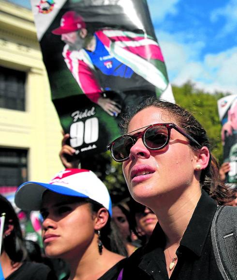 La Cuba que llora por Fidel