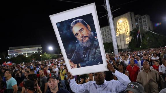 El masivo último adiós de La Habana a Fidel