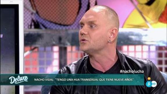 Nacho Vidal confiesa que tiene un hija transexual: «Nacho ahora se llama Violeta»