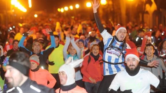 Iván Fernández y Elena Loyo reeditan sus triunfos en la San Silvestre de Vitoria