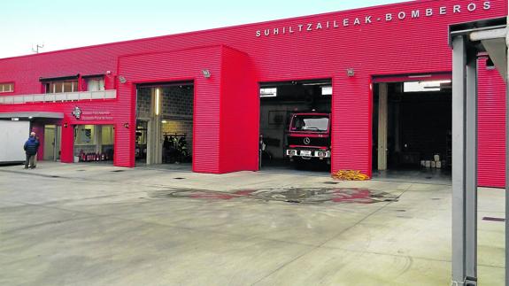 Laguardia, primer parque de bomberos comarcal que está activo las 24 horas