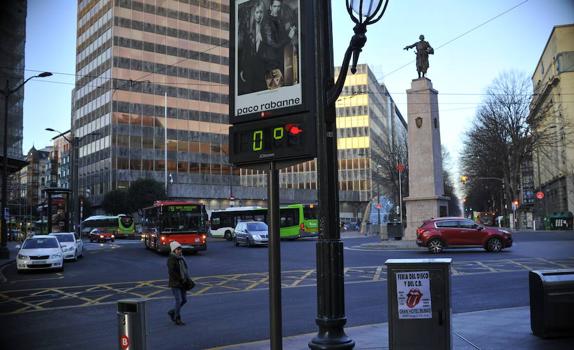 El frío no cesa y Bizkaia roza los 10 bajo cero