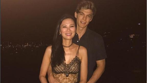 Wendi Deng y su nuevo chico