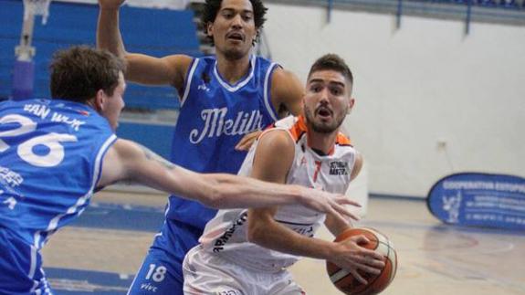 El Sáenz Horeca no puede ante la mejor defensa del Melilla