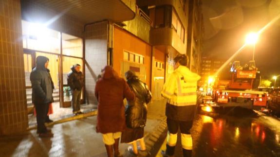 Intoxicada una mujer de 90 años tras el incendio de su vivienda en Leioa