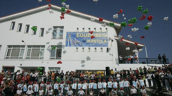 La ikastola Eguzkibegi inicia mañana las actividades de su 50 aniversario