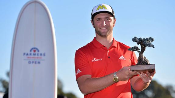 Jon Rahm toca el cielo