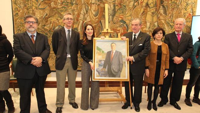 Homenaje del Parlamento vasco al que fuera su presidente, Joseba Leizaola