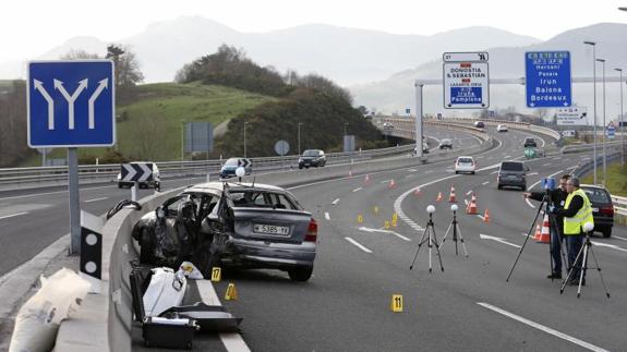 En libertad el conductor de Bilbao detenido por el accidente mortal de Usurbil