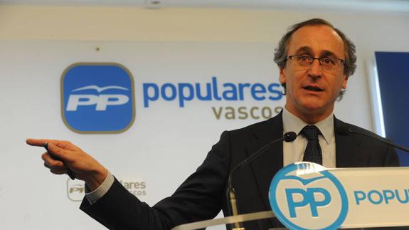 El PP vasco celebrará su congreso regional el 18 de marzo en Vitoria