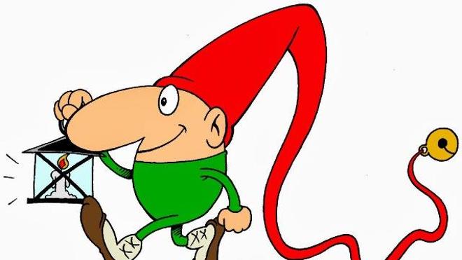 El duende que fomenta el euskera, alcalde del Carnaval de Galdakao