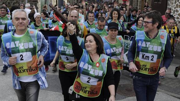 La Korrika llega a Vitoria