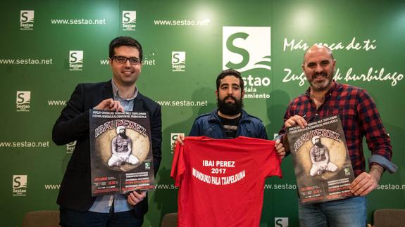 Sestao homenajeará al campeón de pala Ibai Pérez con un festival el viernes