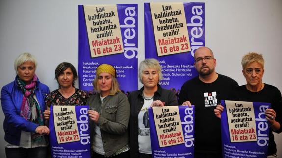 Los sindicatos anuncian dos nuevas jornadas de huelga en la enseñanza pública en mayo