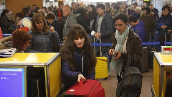 Foronda disfruta de su mayor actividad con 1.700 pasajeros en dos días