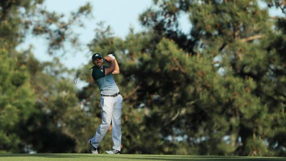 Jon Rahm vio el triunfo de Sergio García en el aeropuerto