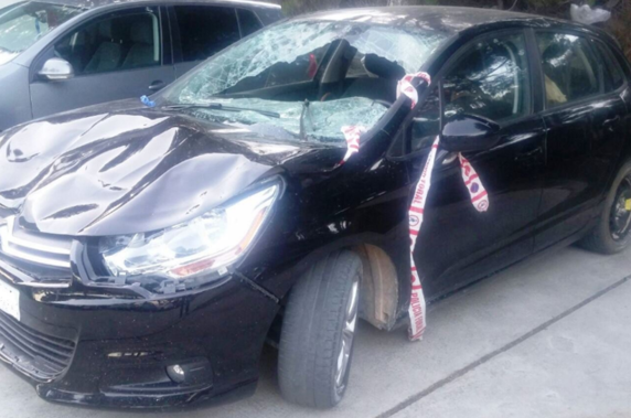 El autor del atropello mortal de Tudela embistió a otro coche en Navidades y lo dejó siniestro total