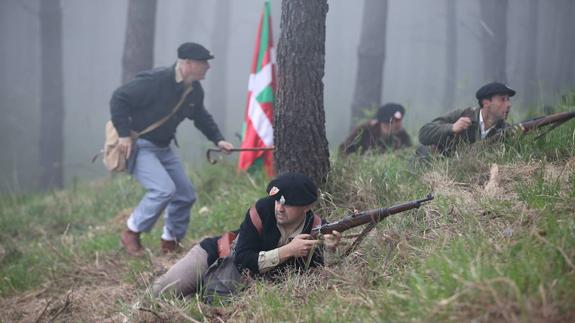 Lemoa vuelve a recrear su historia más negra