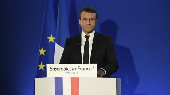 Macron: «Voy a defender a Francia»