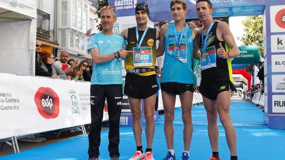 Cristóbal Ortigosa y Natacha López se llevan el XV Maratón Martín Fiz