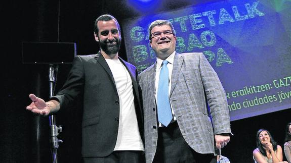 El 'alcalde de la noche' de Amsterdam defiende en Bilbao el derecho a «salir de fiesta»