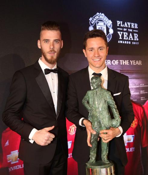 Ander Herrera, mejor jugador del año del Manchester United