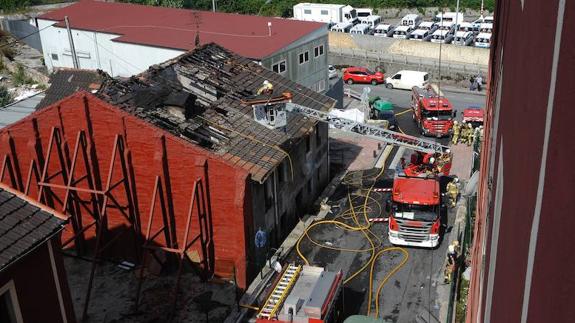 El edificio afectado iba a ser derribado en unos meses