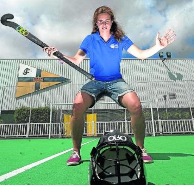 María López de Eguilaz, la mejor portera de la División de Honor