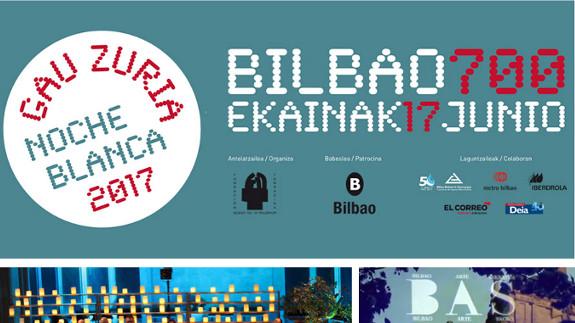 Programa Noche Blanca Bilbao 2017: horario de actividades y encendido de luces