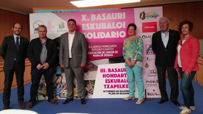 El campeonato de balonmano playa de Basauri citará a 600 jugadores