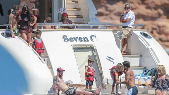 El recreo ibicenco de los azulgranas