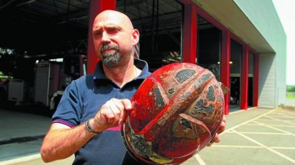 «Se puso todo oscuro; sentía que me quemaba vivo»